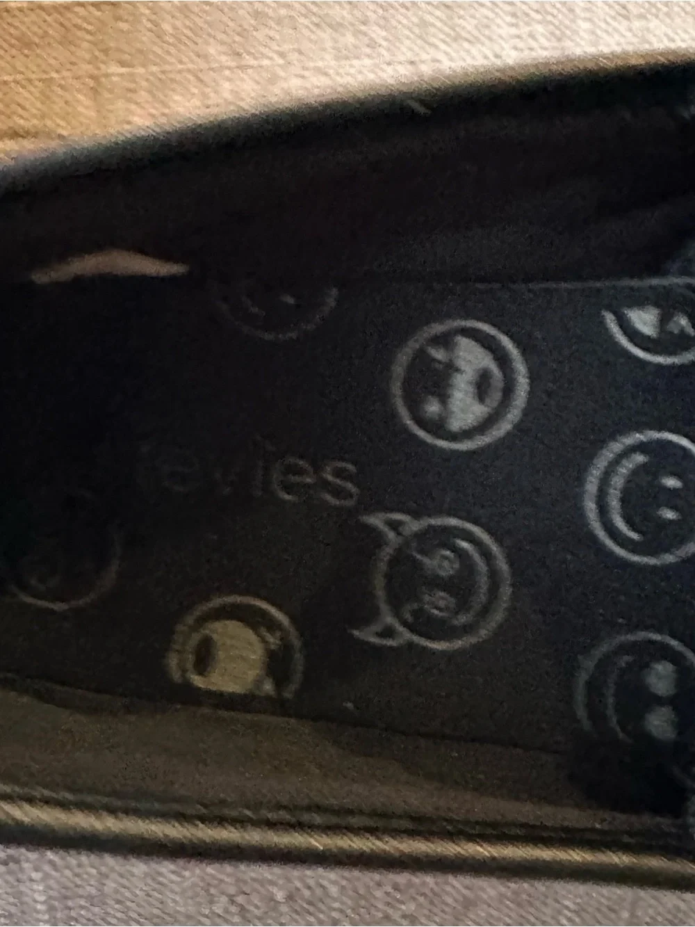 Stevies Kids Quilted Slip-On Sneakers - Black
